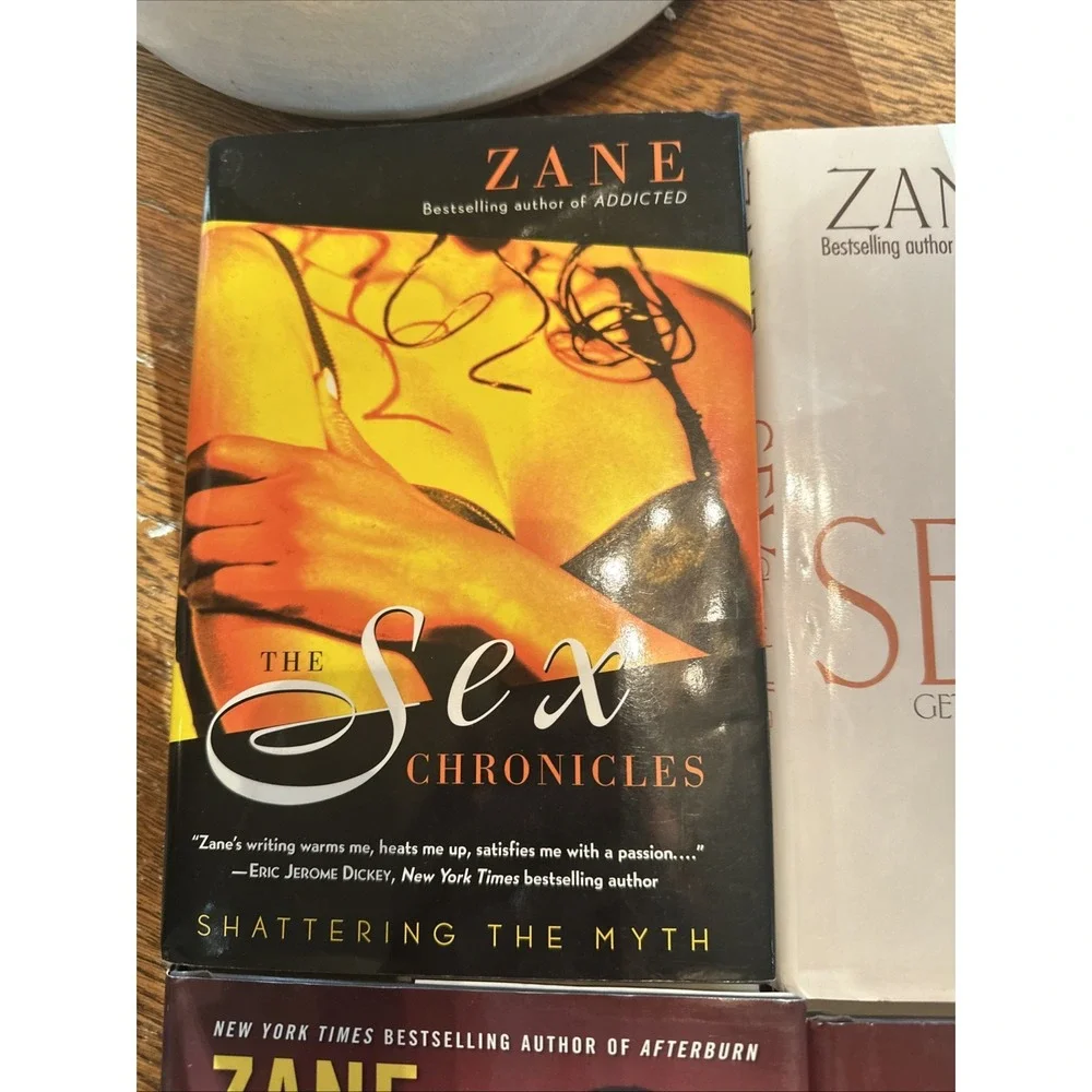 Zane book lot of 6 Sex Chronicles Eroticandir